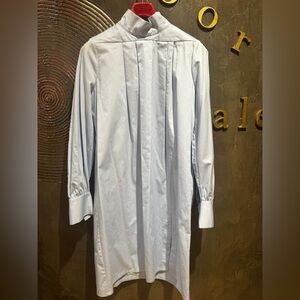 Baum und pferdgarten Light Blue mini Dress Shirt long sleeved size EU 36 NWT